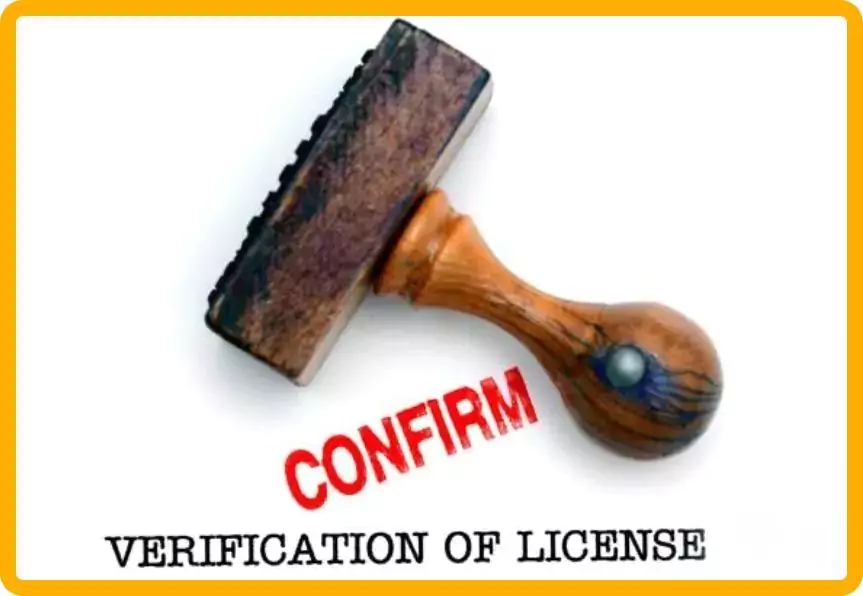 license