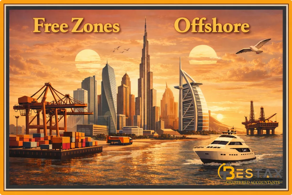 difference between freezone and offshore