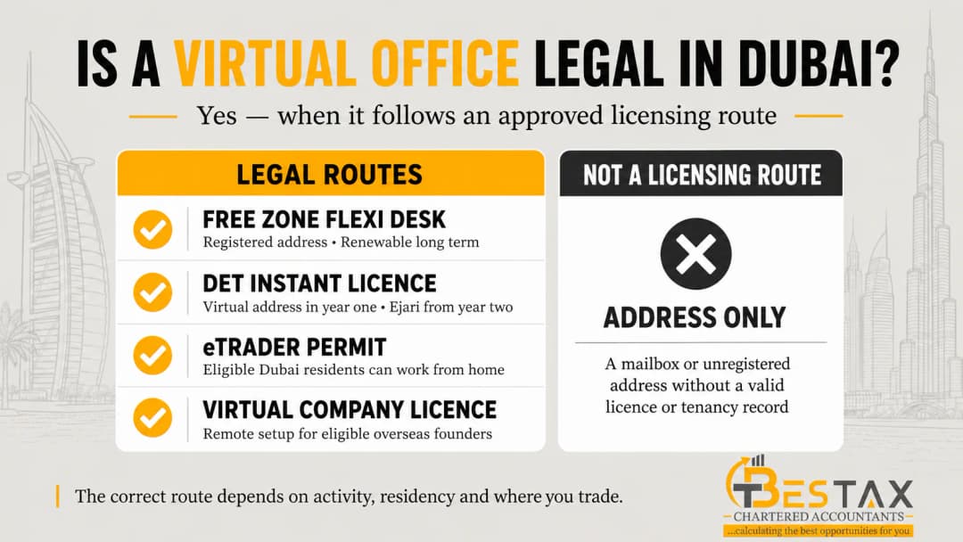 Is a virtual office legal in Dubai in 2026