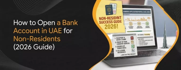 How to Open a Bank Account in UAE for Non-Residents (2026 Guide)