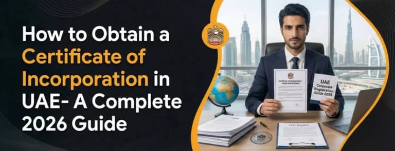 How to Obtain a Certificate of Incorporation in UAE- A Complete 2026 Guide