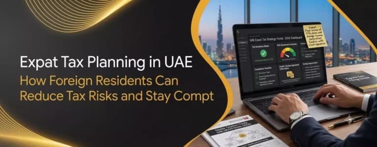 Expat Tax Planning in UAE How Foreign Residents Can Reduce Tax Risks and Stay Compliant