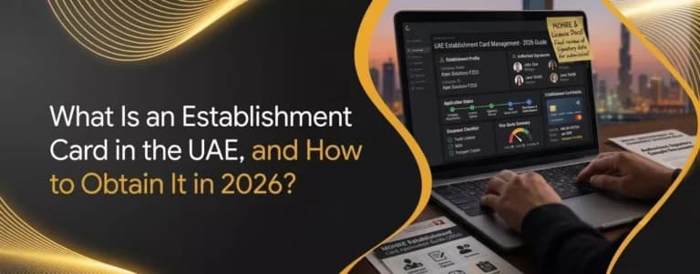 What Is an Establishment Card in the UAE, and How to Obtain It in 2026