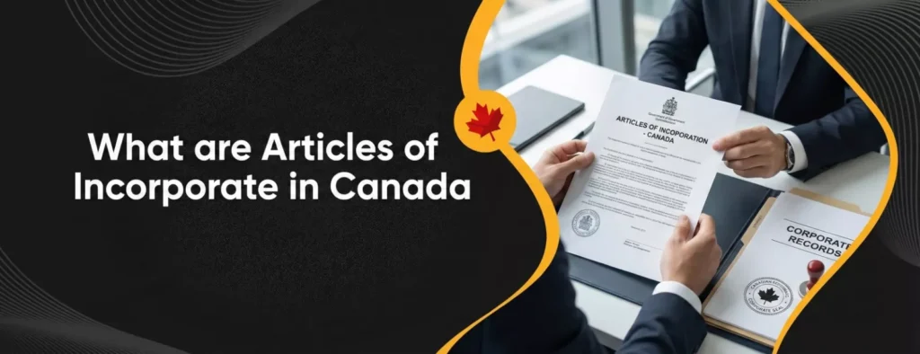What are Articles of Incorporation in Canada