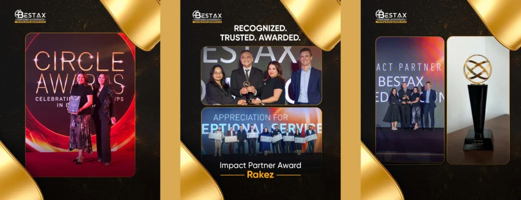 Bestax Chartererd Accountants wins Impact Awards by Rakez