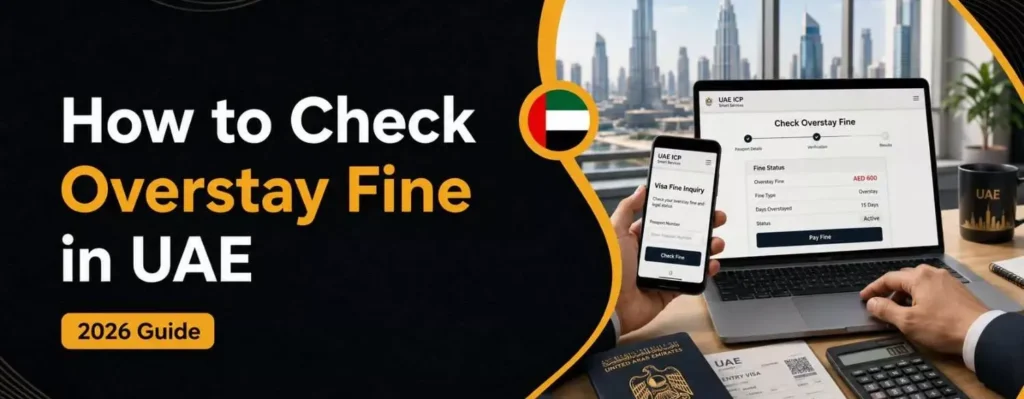 How to Check Overstay Fine in UAE 2026 Guide