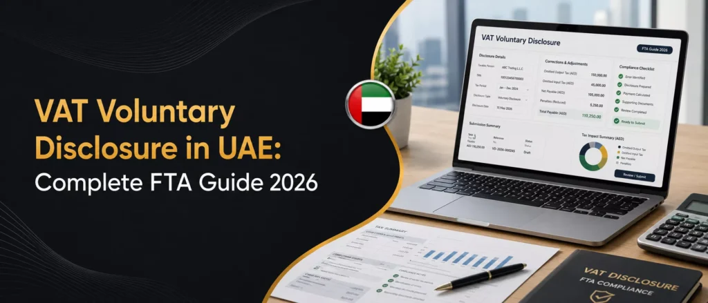 VAT Voluntary Disclosure in UAE Complete FTA Guide 2026